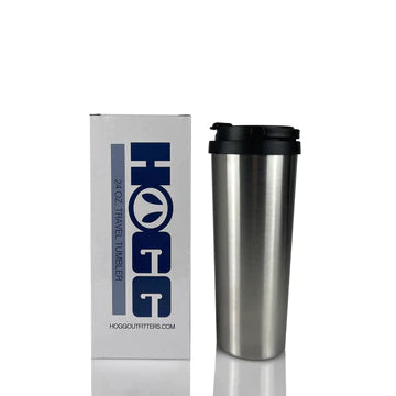 24 oz Travel Tumbler with screw on lid for safety