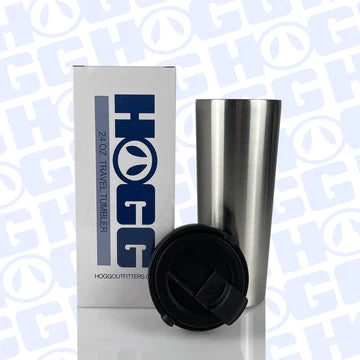 24 oz Travel Tumbler with screw on lid for safety