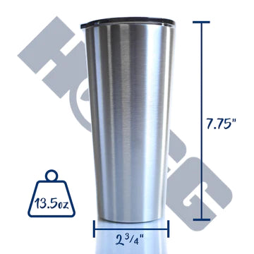 24 oz Tapered Travel Tumbler