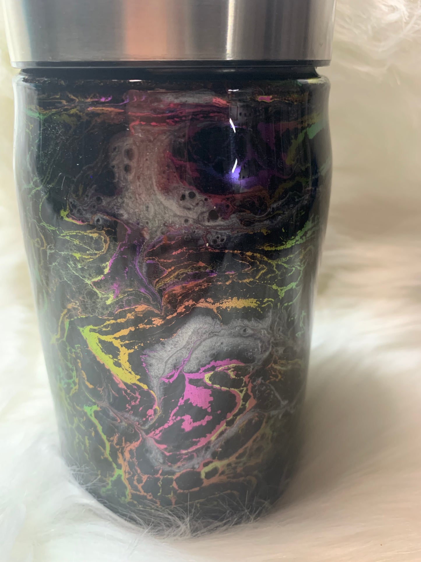 17 oz Hogg Mason Jar with chrome inks