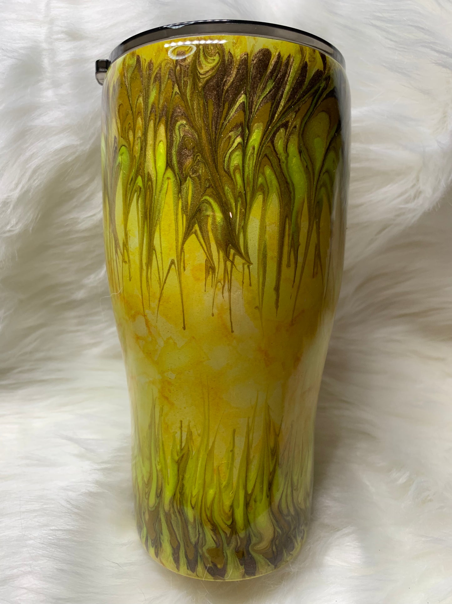 30 oz Modern Curve Sunflower Inspired