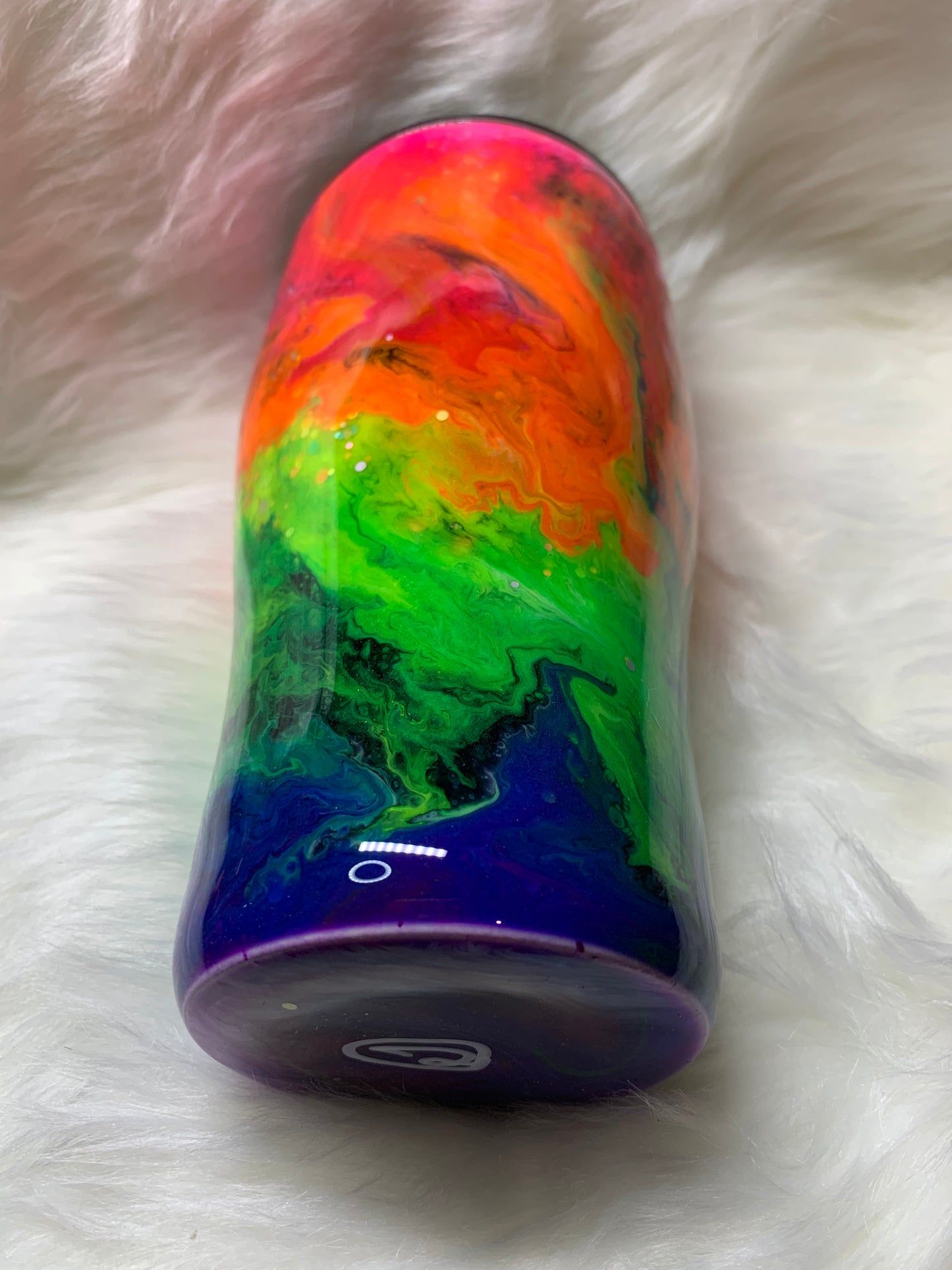 30 oz Modern Curve Neon Color Melt