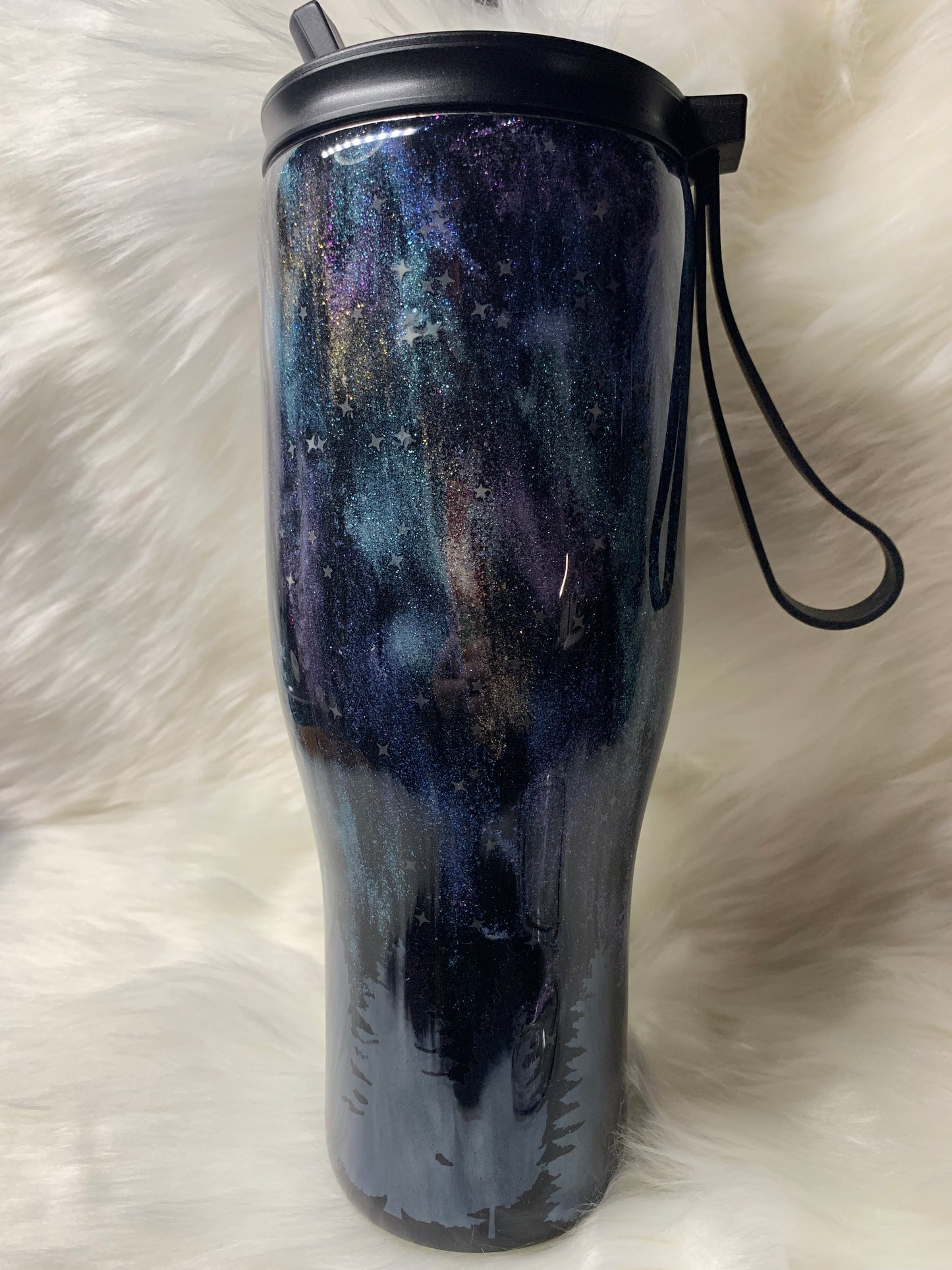 40oz Modern Curve Duo Northern Lights Tumbler