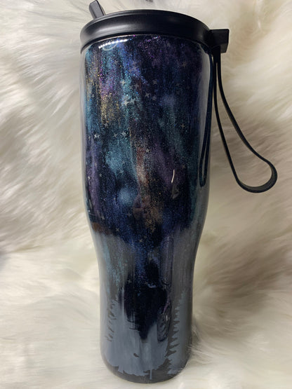 40oz Modern Curve Duo Northern Lights Tumbler