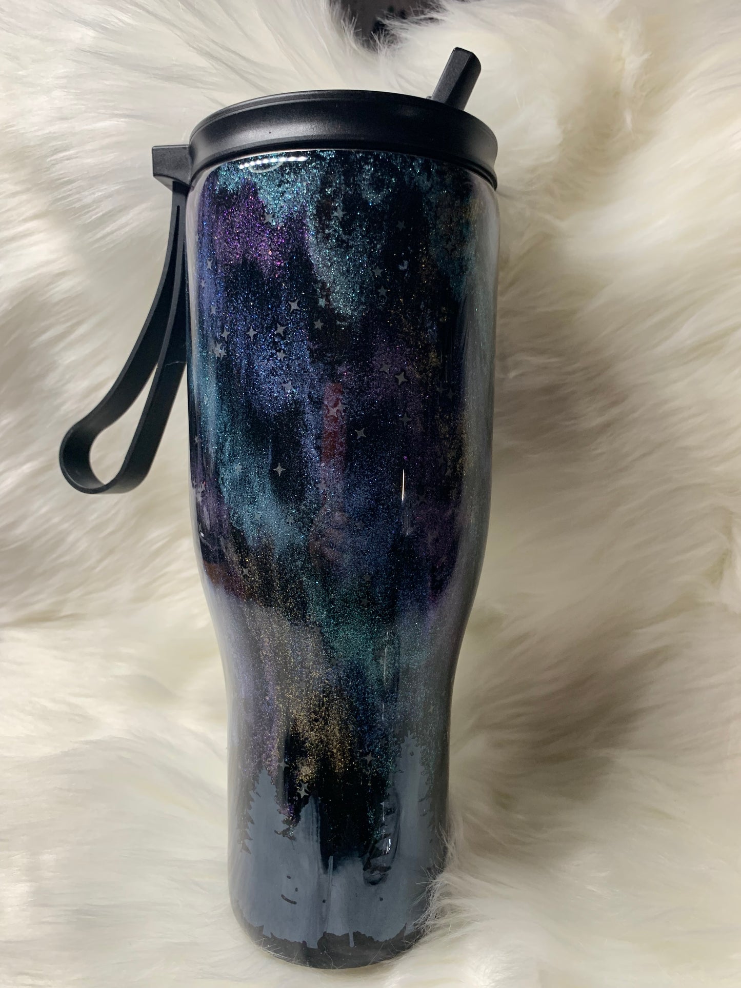 40oz Modern Curve Duo Northern Lights Tumbler