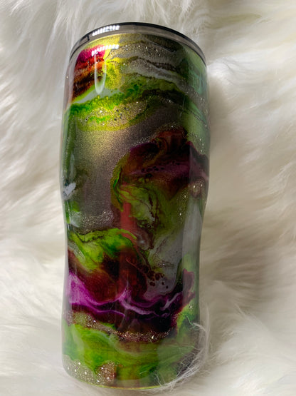 20 oz Modern Curve Alcohol Swirl with glow