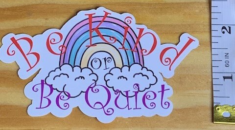 Waterproof Vinyl Sticker - Sassy Sticker - Gift Idea - Kindness Sticker - Bad A Sticker - Waterbottle Sticker - PC Sticker - Funny Sticker